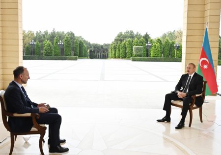 Prezident İlham Əliyevin Almaniyanın ARD televiziya kanalına müsahibəsi