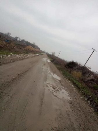 Xaçmazın bataqlığı xatırladan yolları ilə bağlı rəsmi açıqlama - YENİLƏNİB + FOTO/VİDEO