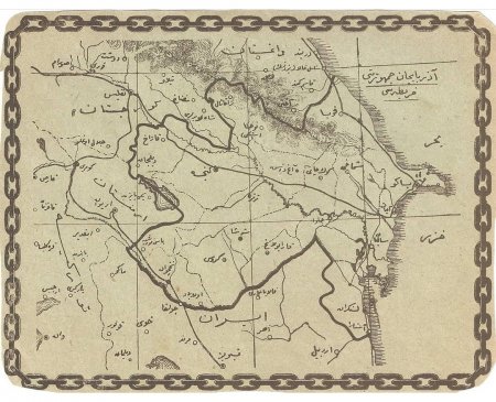 Azərbaycanın 1923-cü ildəki xəritəsi