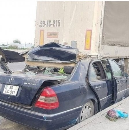 Ağdaş ərazisində ağır yol nəqliyyat hadisəsində 2 nəfər öldü