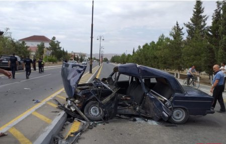 Hacıqabulda qəza, 1 nəfər öldü, 5-i yaralandı