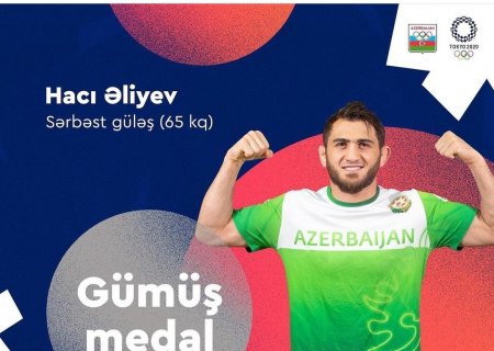 Tokio 2020 yay olimpiya oyunlarında Hacı Əliyev də gümüş medal qazandı.