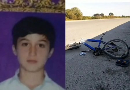 Xaçmazda avtomobil velosiped sürən 11 yaşında uşağı vurub