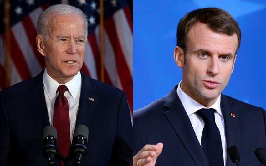 ABŞ və Fransa prezidentləri telefonla danışdılar