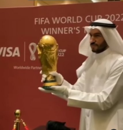 Futbol üzrə 2022 DÇ  -nın qızıl kuboku Səudiyyə Ərəbistanı Krallığının Əl-Riyad şəhərində təqdim olunub