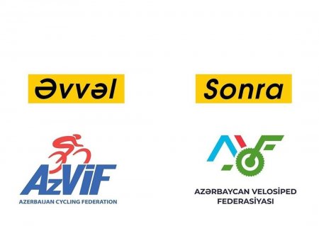 Velosiped federasiyasının adı ve logosu deyişdi