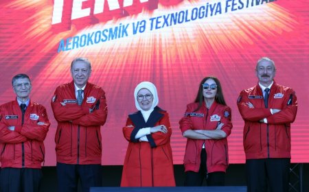 "TEKNOFEST"i "Bir millət, iki dövlət, tək festival" şüarı ilə Bakıda gerçəkləşdirdik"