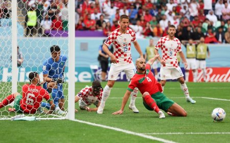 Xorvatiya millisi DÇ-2022 -də Mərakeş millisini 2:1 hesabına məğlub edərək 3-cü yeri qazandı