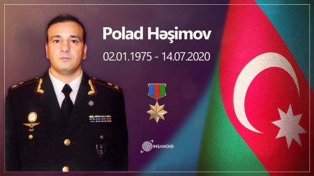 Bu gün ŞƏHİD generalımız Polad Həşimovun doğum günüdür.