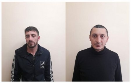 Göyçay rayon polisi silahlı narkokuryerləri saxlayıb