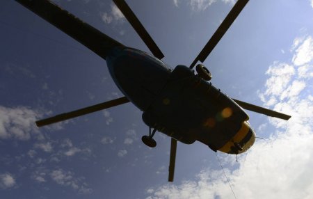 Rusiyada helikopter qəzaya uğrayıb