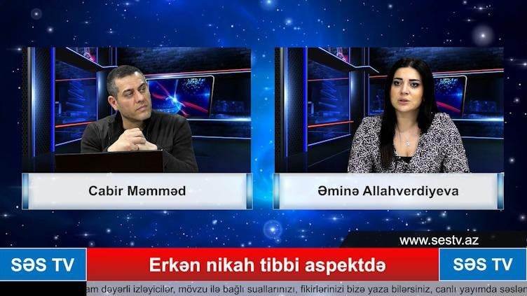 "Erkən nikah tibbi aspektdə" - Tv-də maarifləndirici veriliş 