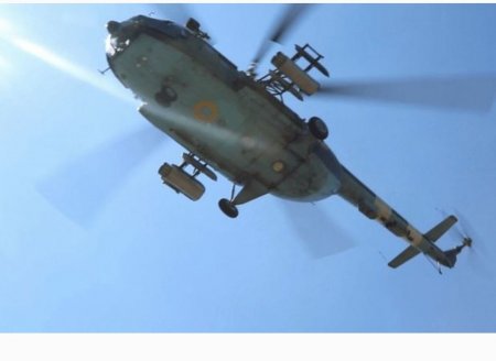 Ukraynanın iki helikopteri qəzaya uğrayıb