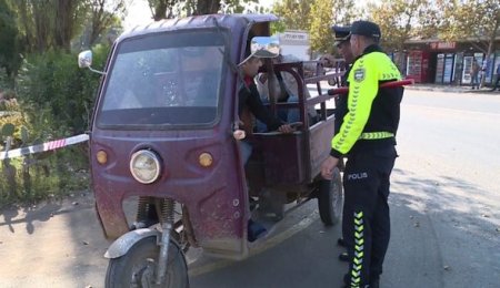 Masallıda kobud qayda pozuntularına yol verən sürücülər aşkarlanaraq cəzalanıb