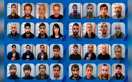 Polis Xəzər rayoniunda narkotik ticarəti ilə məşğul olan 48 nəfəri saxlayıb