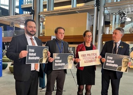 Avropa Parlamentində deputatlar Qubad İbadoğluna azadlıq tələb ediblər