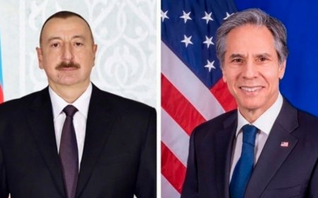 Antoni Blinken Azərbaycan Respublikasının Prezidenti İlham Əliyevə zəng edib