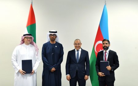 “SOCAR və “Masdar” arasında üç bərpa olunan enerji layihəsi üzrə Səhmdarlar Sazişləri imzalanıb