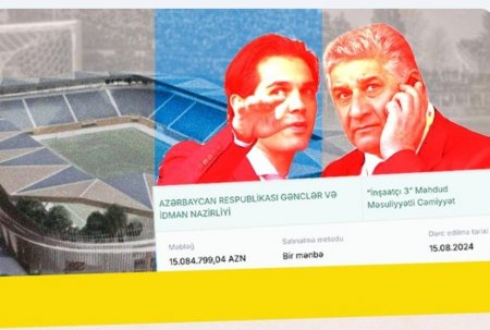 Gəncə şəhər stadionunun tikintisi mərhum nazirin oğlunun iş ortağına tapşırılıb