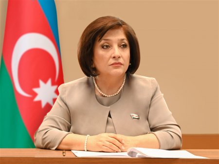 Sahibə Qafarova İsveçrədə işgüzar səfərdədir