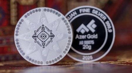 “Laçın” qızıl və gümüş sikkə kolleksiyası təqdim edildi “Laçın” qızıl və gümüş sikkə kolleksiyası təqdim edildi