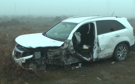 Hacıqabulda 3 avtomobil toqquşdu – xəsarət alanlar var Hacıqabulda 3 avtomobil toqquşdu – xəsarət alanlar var