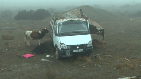 Hacıqabulda 3 avtomobil toqquşdu – xəsarət alanlar var Hacıqabulda 3 avtomobil toqquşdu – xəsarət alanlar var