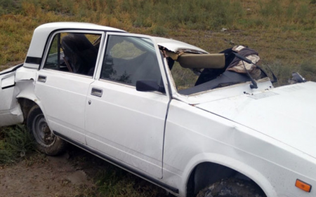 Tərtərdə ağır qəza: Ölən var Tərtərdə ağır qəza: Ölən var