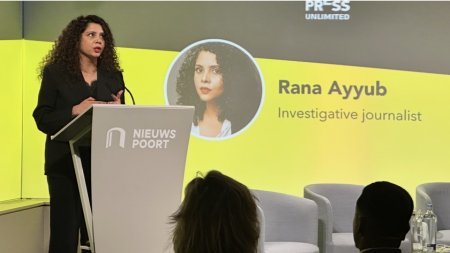 Sudanlı müharibə reportyoru və haqsız yerə həbs olunan azərbaycanlı jurnalist Free Press Awards 2025 mükafatına layiq görüldü Sudanlı müharibə reportyoru və haqsız yerə həbs olunan azərbaycanlı jurnalist Free Press Awards 2025 mükafatına layiq görüldü