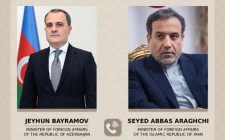Seyid Abbas Əraqçi Ceyhun Bayramova zəng edib Seyid Abbas Əraqçi Ceyhun Bayramova zəng edib
