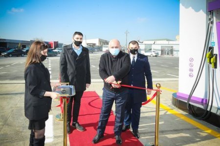 Bakıda yeni yanacaqdoldurma məntəqəsinin açılışı olub - FOTO