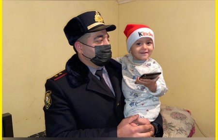 Oğurlanan 2 yaşındakı uşaq polis tərəfindən tapılaraq ailəsinə təhvil verilib. 
