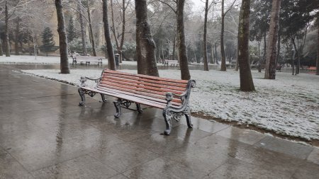 Bakıya ilk qar yağdı
