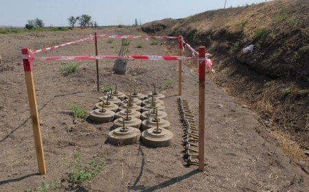 Azad edilən ərazilərdə  178 mina zərərsizləşdirilib