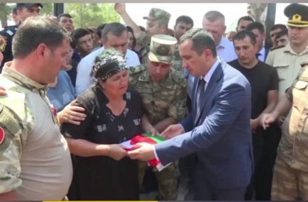 Şəhidimiz doğulduğu kənddə dəfn olundu 