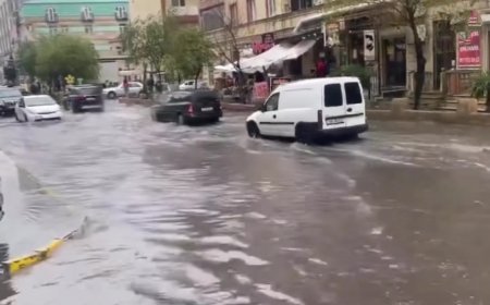 Yağışdan sonra Xırdalanın vəziyyəti 