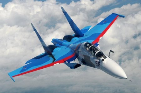 Rusiya HHQ -nə məxsu SU-30 təyyarəsi yaşayış binasına çırpılıb