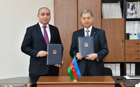 Geologiya və Geofizika İnstitutu "Azərkosmos" ilə Anlaşma Memorandumu imzalayıb