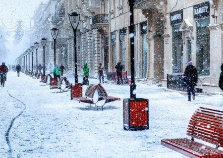 Bazar günü Bakıya qar yağacaq