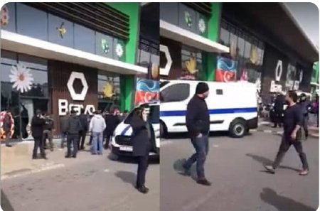 Bakıda "Bravo" Supermarket şəbəkəsində atışma olub