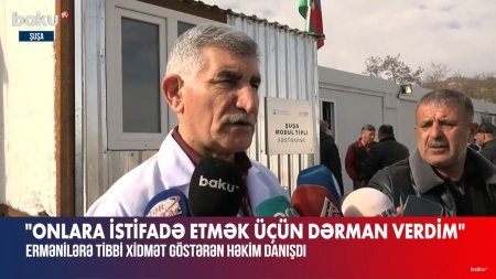 Xankendidə ermənilərə yibbi yardım göstərən danışdı