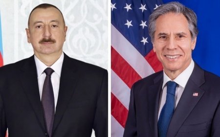 Prezident İlham Əliyev və ABŞ Dövlət katibi arasında telefon danışığı olub