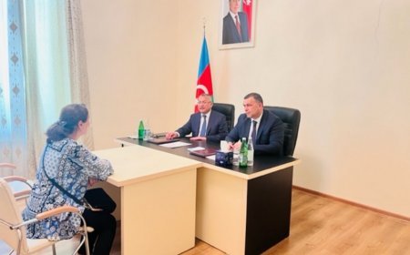 Komitə sədri Xaçmazda vətəndaşları qəbul edib