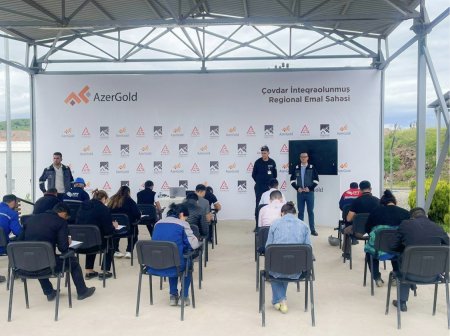 “AzerGold” QSC-də Gəncə-Daşkəsən regionu üzrə test üsulu ilə işə qəbul prosesi davam edirir