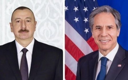 Antoni Blinken Prezident İlham Əliyevə zəng edib