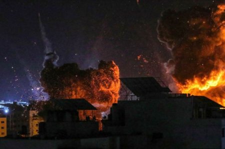 İsrail ordusu Livandakı “Hizbullah” terror təşkilatının hərbi obyektlərinə zərbələr endirib
