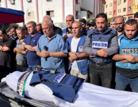 İsrailin Qəzzaya hücumu nəticəsində 41 jurnalist həyatını itirib
