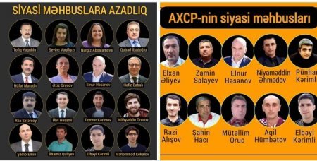 2023-cü il siyasi məhbus ili kimi yadda qaldı