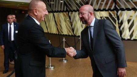 Şarl Mişel prezident İlham Əliyevi təbrik edib