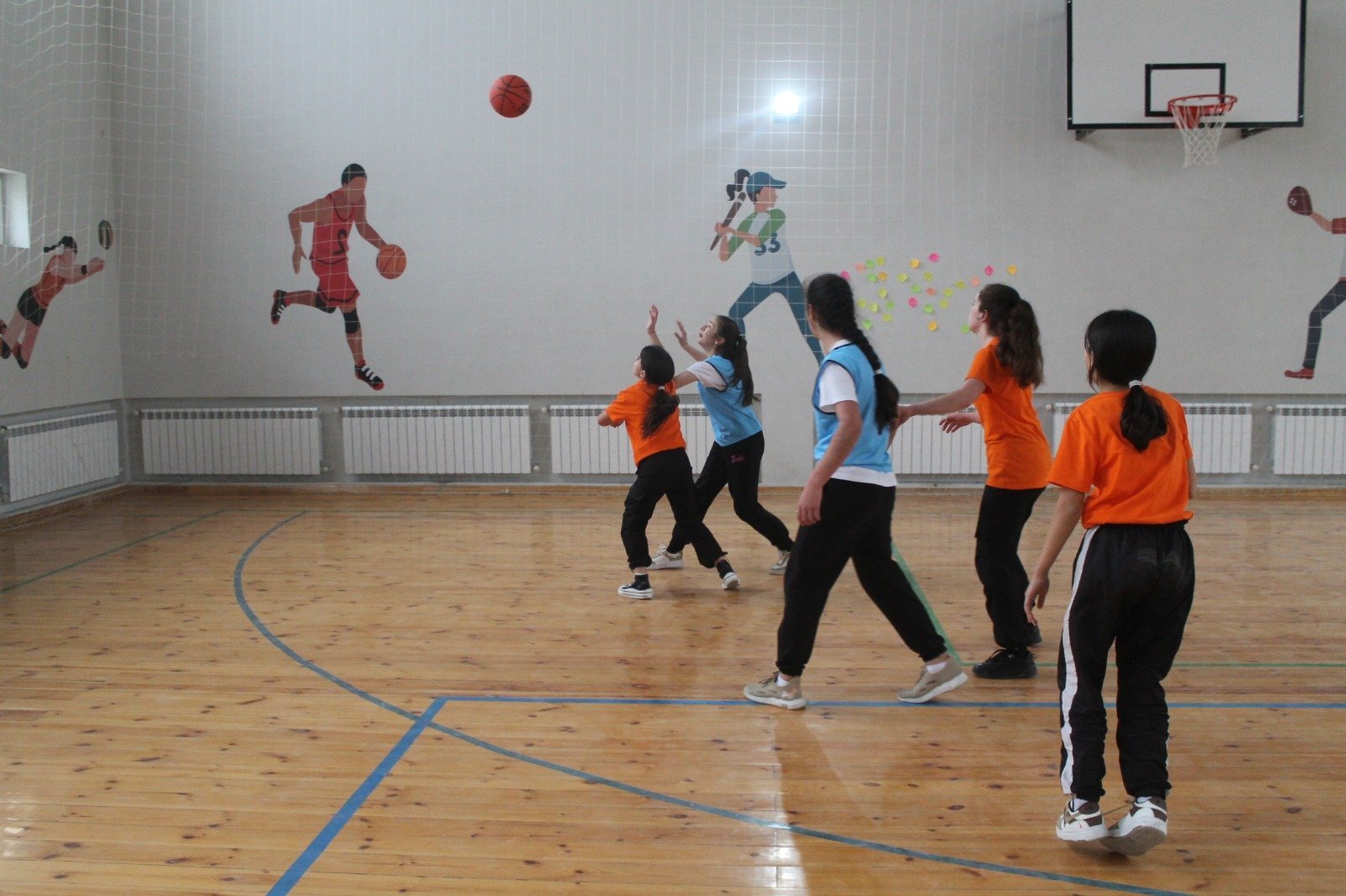 Qubada qız şagirdlər arasında keçirilən 3*3 basketbol növü üzrə turnirə yekun vurulub